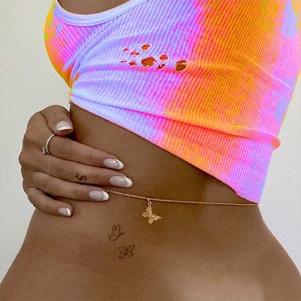 y2k simple butterfly waist chain for women metal vintage fashion charms body chain accessories 90s style friendship gifts p0811, Silver
y2k simple butterfly waist chain for women metal vintage fashion charms body chain accessories 90s style friendship gifts p0811, Silver