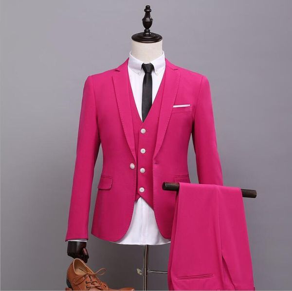 mens pink dress suit 2021 slim fit wedding suits for men business formal 3 piece s-xxxl men's & blazers, White;black
mens pink dress suit 2021 slim fit wedding suits for men business formal 3 piece s-xxxl men's & blazers, White;black