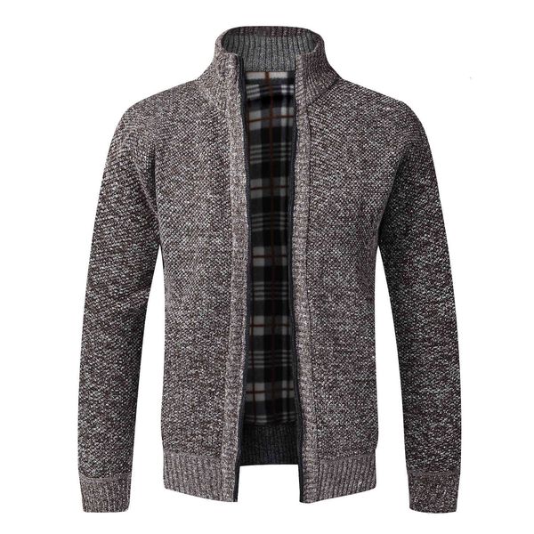 men's jackets shopify drop autumn winter slim fit stand collar zipper solid cotton thick warm sweater 94w0, Black;brown
men's jackets shopify drop autumn winter slim fit stand collar zipper solid cotton thick warm sweater 94w0, Black;brown