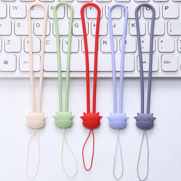 10pcs cartoon cow silicone lanyard short wrist creative warm hand treasure u disk sling mobile phone cell straps & charms
10pcs cartoon cow silicone lanyard short wrist creative warm hand treasure u disk sling mobile phone cell straps & charms
