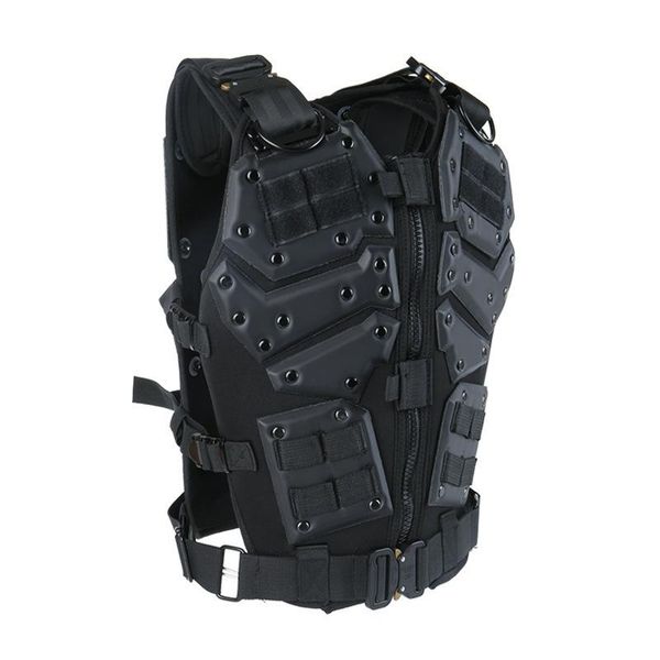 tactical vest eva protective clothing multifunctional with molle system paintball military combat hunting jackets, Camo;black
tactical vest eva protective clothing multifunctional with molle system paintball military combat hunting jackets, Camo;black