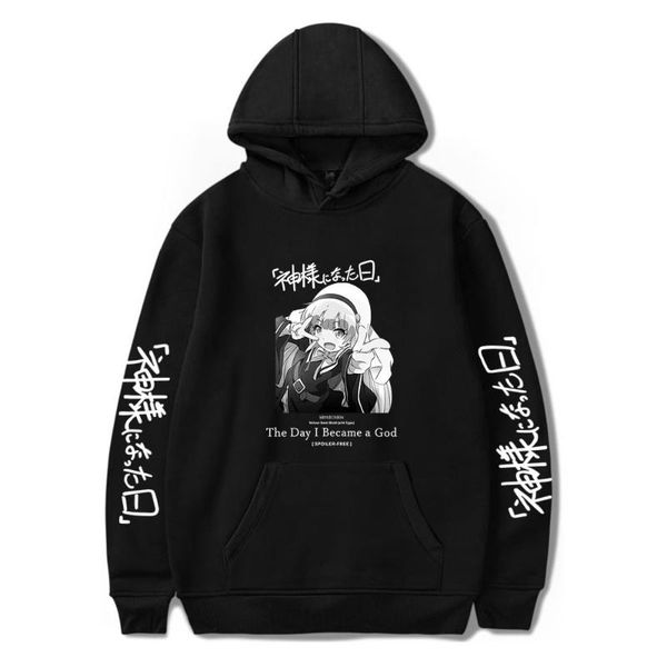 men's hoodies & sweatshirts anime hoodie the day of becoming a god boy girl sweatshirt fashion men women clothes hoody, Black
men's hoodies & sweatshirts anime hoodie the day of becoming a god boy girl sweatshirt fashion men women clothes hoody, Black