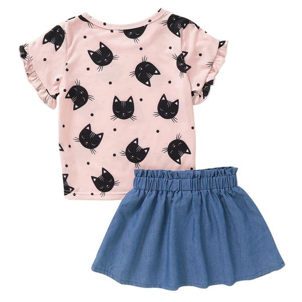 clothing sets 2021 baby girls clothes born infant cute cartoon cat print + denim skirt 2pcs toddler kids, White
clothing sets 2021 baby girls clothes born infant cute cartoon cat print + denim skirt 2pcs toddler kids, White