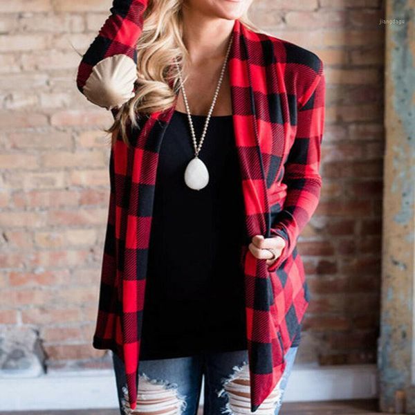fashion women flannel plaid long sleeve shirts loose casual cardigan blouse jacket ladies autumn plus size outwear women's blouses &, White
fashion women flannel plaid long sleeve shirts loose casual cardigan blouse jacket ladies autumn plus size outwear women's blouses &, White