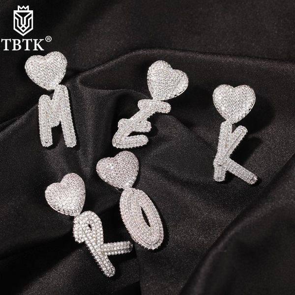 pendant necklaces tbtk a-z double layercursive initial letters with heart clasp necklace iced out cubic zircon charm hiphop rapper jewelry, Silver
pendant necklaces tbtk a-z double layercursive initial letters with heart clasp necklace iced out cubic zircon charm hiphop rapper jewelry, Silver