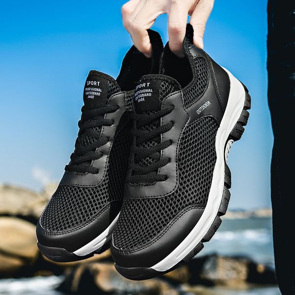 mesh men casual shoes summer outdoor waterproof sneakers men trainers non-slip hiking shoes breathable mens treking shoes black
mesh men casual shoes summer outdoor waterproof sneakers men trainers non-slip hiking shoes breathable mens treking shoes black