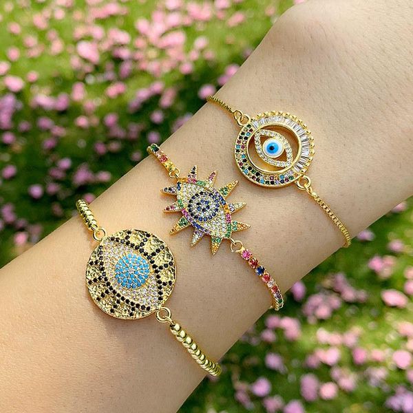 funmode multicolor cubic zircon pave charm bracelets women party jewelry pulsera wholesale fb134, Golden;silver
funmode multicolor cubic zircon pave charm bracelets women party jewelry pulsera wholesale fb134, Golden;silver