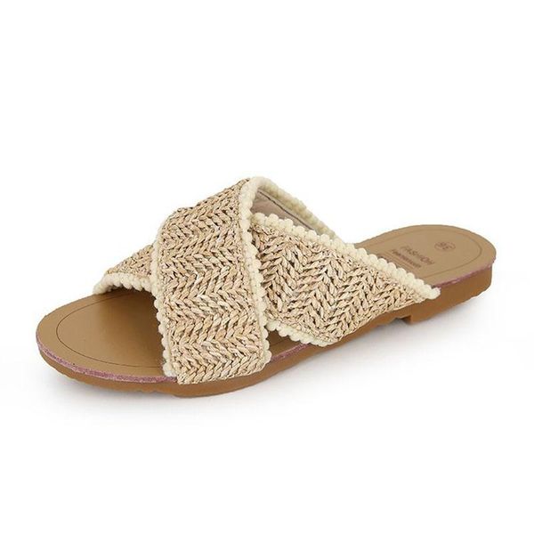summer men/women slippers bohemia beach ladies home shoes flax straw big size family thick soles non-slip flat, Black
summer men/women slippers bohemia beach ladies home shoes flax straw big size family thick soles non-slip flat, Black