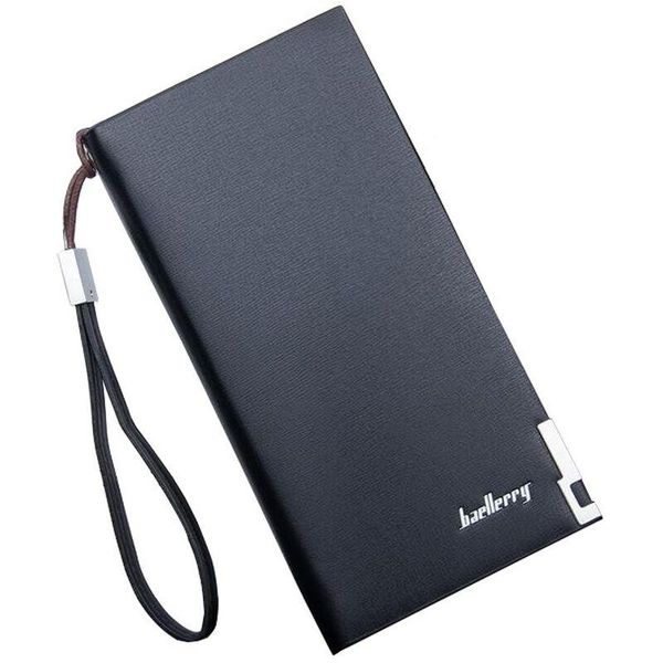 wallets business men's solid pu leather long wallet portable cash purses casual standard male clutch bag, Red;black
wallets business men's solid pu leather long wallet portable cash purses casual standard male clutch bag, Red;black