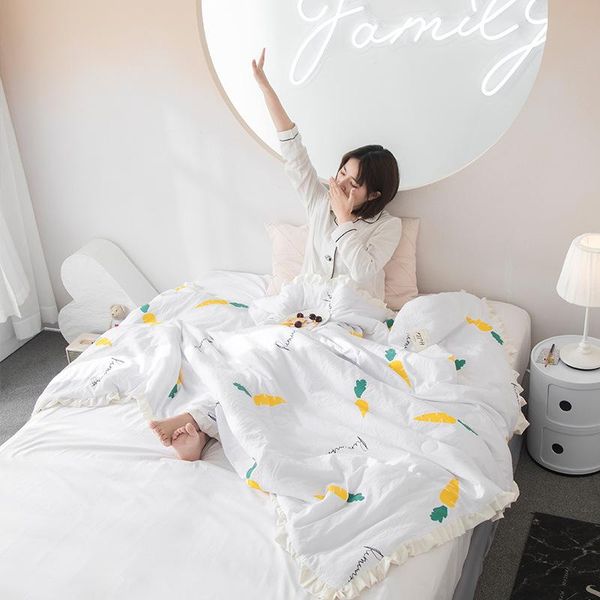 comforters & sets denisroom cute carrot summer quilt lace blankets comfortable and warm air conditioner blanket gf12#
comforters & sets denisroom cute carrot summer quilt lace blankets comfortable and warm air conditioner blanket gf12#
