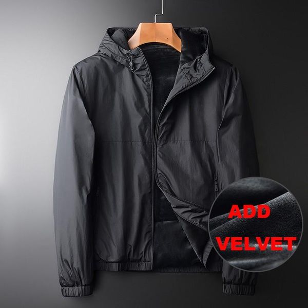 men's jackets iwhanker thicken hooded male add velvet autumn winter casual mens and coats slim fit man 4xl, Black;brown
men's jackets iwhanker thicken hooded male add velvet autumn winter casual mens and coats slim fit man 4xl, Black;brown