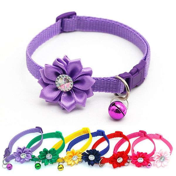 cat collars & leads pet collar bell flower adjustable easy wear buckle dog bells lovely necklace supplies accessories
cat collars & leads pet collar bell flower adjustable easy wear buckle dog bells lovely necklace supplies accessories