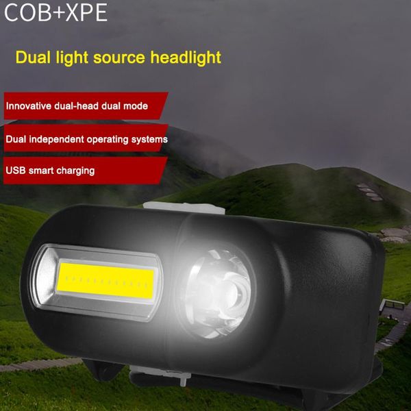 waterproof headlight cob led built in 18650 rechargeable battery suitable for night fishing cycling camping lighting headlamps
waterproof headlight cob led built in 18650 rechargeable battery suitable for night fishing cycling camping lighting headlamps
