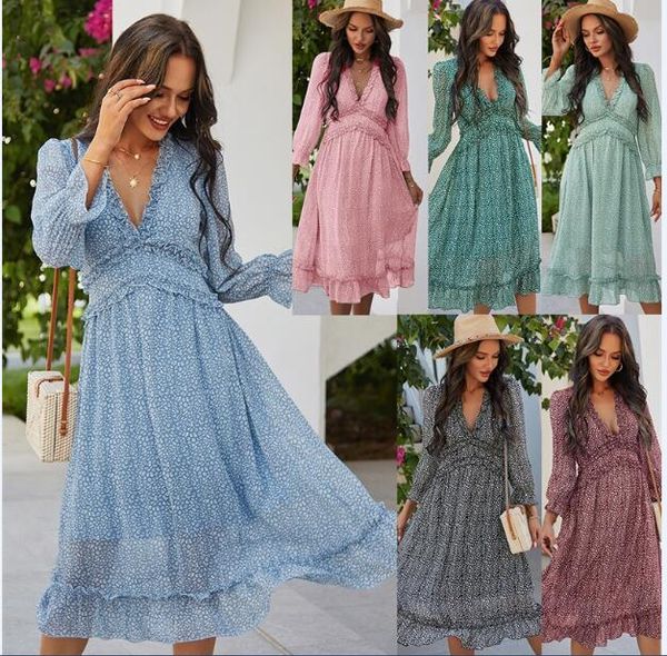 women chiffon long dress floral print lantern sleeve a-line maxi vestidos autumn elegant vintage v neck winter dresses 030405 2pcs, Black;gray
women chiffon long dress floral print lantern sleeve a-line maxi vestidos autumn elegant vintage v neck winter dresses 030405 2pcs, Black;gray