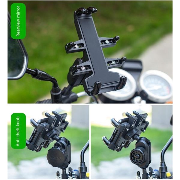 car & truck racks a01 universal motorcycle bike mobile phone holder aluminum bicycle riding bracket gps mount handlebar side mirror stand
car & truck racks a01 universal motorcycle bike mobile phone holder aluminum bicycle riding bracket gps mount handlebar side mirror stand