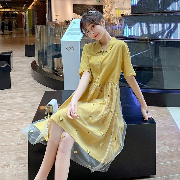 maternity dresses 6870# clothes summer turn down collar short sleeve easy matching loose stylish dress for pregnant women mom, White
maternity dresses 6870# clothes summer turn down collar short sleeve easy matching loose stylish dress for pregnant women mom, White