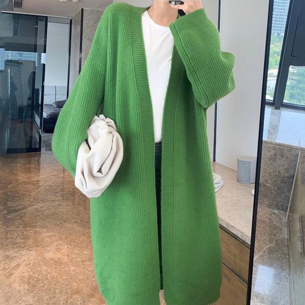 women's knits & tees elegant soft knitted long cardigan lazy temperament simple sweater loose autumn winter coat cardigans clothing, White
women's knits & tees elegant soft knitted long cardigan lazy temperament simple sweater loose autumn winter coat cardigans clothing, White
