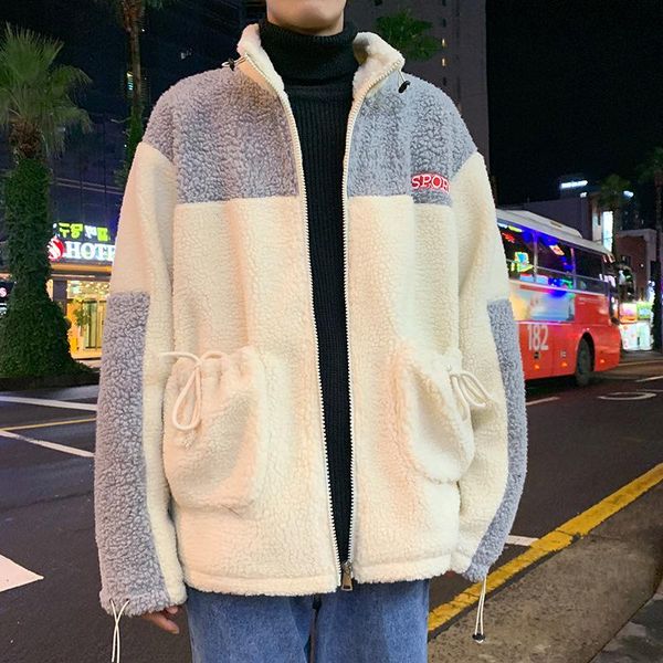 men's jackets winter men thicken sweater long sleeves coat padded wool loose jacket cardigan color matching warmth korean fashion overs, Black;brown
men's jackets winter men thicken sweater long sleeves coat padded wool loose jacket cardigan color matching warmth korean fashion overs, Black;brown