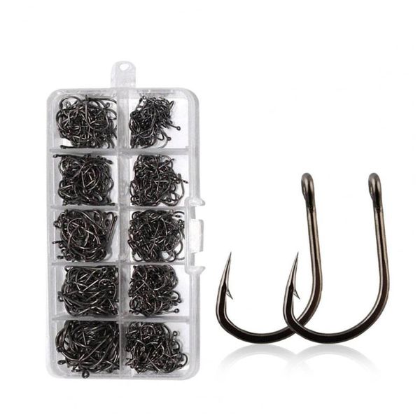 fishing hooks 100pcs circle catfish thick sharp portable strong carbon steel fish tools for sea
fishing hooks 100pcs circle catfish thick sharp portable strong carbon steel fish tools for sea