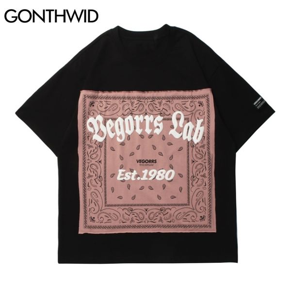 hip hop tees shirts streetwear bandana paisley pattern patchwork cotton tshirts mens harajuku casual short sleeve 210602, White;black
hip hop tees shirts streetwear bandana paisley pattern patchwork cotton tshirts mens harajuku casual short sleeve 210602, White;black