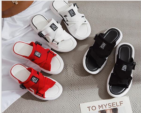 slippers summer style ladies soft thick bottom casual flat beach shoes outdoor tz003, Black
slippers summer style ladies soft thick bottom casual flat beach shoes outdoor tz003, Black
