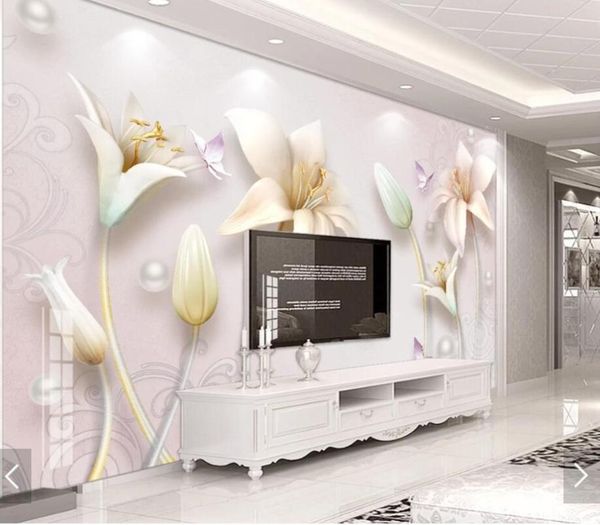 wallpapers 3d lily flower wallpaper wall mural decals for living room bedroom hand painting printed po floral custom size
wallpapers 3d lily flower wallpaper wall mural decals for living room bedroom hand painting printed po floral custom size