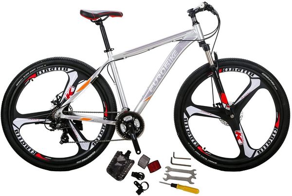 aluminum frame mountain bike 21 speed 29 inches 3 spoke wheels dual disc brake mountain bicycle blackgreen silver
aluminum frame mountain bike 21 speed 29 inches 3 spoke wheels dual disc brake mountain bicycle blackgreen silver
