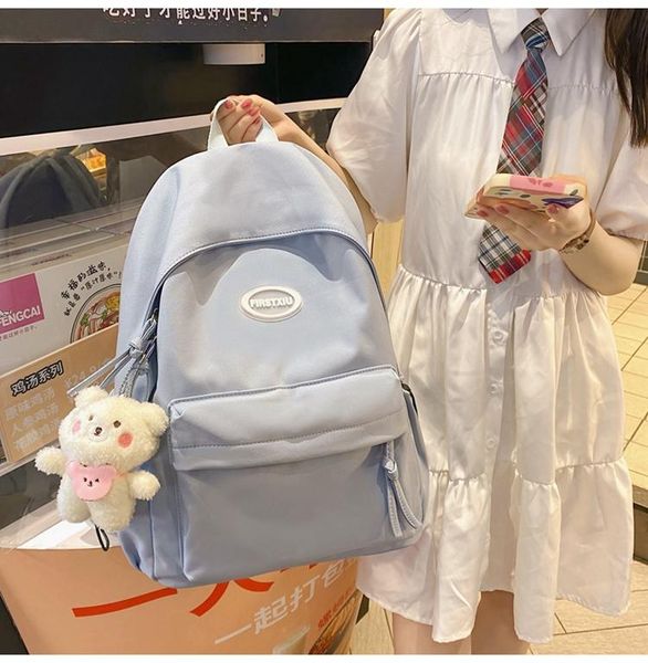 backpack 2079 college students simple hong kong style salt series large-capacity japanese waterproof tide
backpack 2079 college students simple hong kong style salt series large-capacity japanese waterproof tide