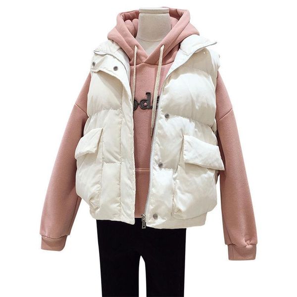 vests waistcoats women plus size 4xl oversize loose womens thicken winter simple all-match outwear casual ulzzang fashion chic, Black;white
vests waistcoats women plus size 4xl oversize loose womens thicken winter simple all-match outwear casual ulzzang fashion chic, Black;white