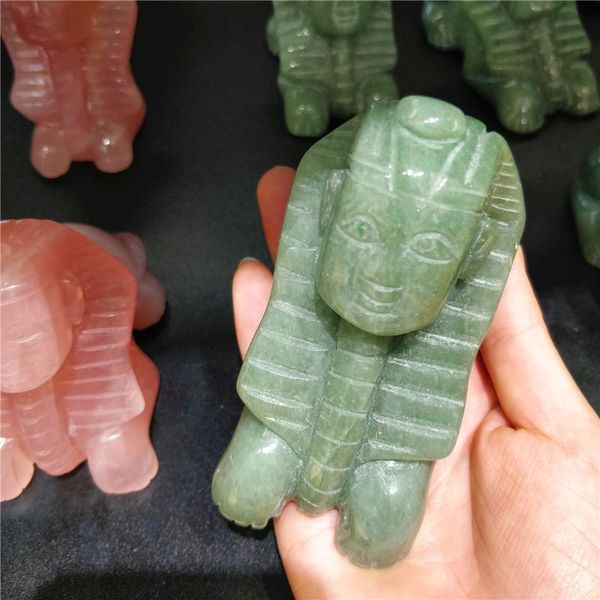 decorative objects & figurines handmade witchcraft sphinx figure statues with human face natural rose quartz amethyst ocean jasper green ave
decorative objects & figurines handmade witchcraft sphinx figure statues with human face natural rose quartz amethyst ocean jasper green ave