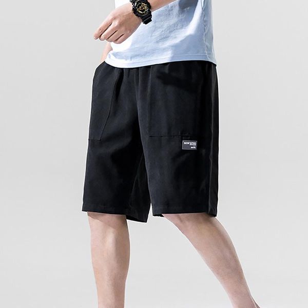 men's shorts summer mens elastic waist five point pants plus size solid casual sports basketball beach boardshorts man short, White;black
men's shorts summer mens elastic waist five point pants plus size solid casual sports basketball beach boardshorts man short, White;black