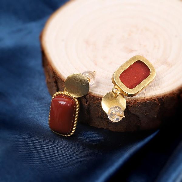 dangle & chandelier yaologe 2021 red cushion enamel drop earrings vintage simple gift for women fashion exquisite jewelry oorbellen, Silver
dangle & chandelier yaologe 2021 red cushion enamel drop earrings vintage simple gift for women fashion exquisite jewelry oorbellen, Silver