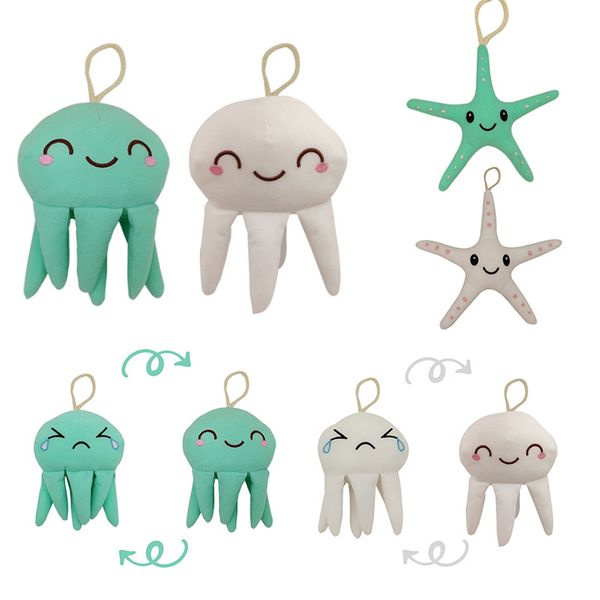 net red cross-border with the same paragraph double-sided turn night light marine jelly starfish doll plush toys package decorative pendant
net red cross-border with the same paragraph double-sided turn night light marine jelly starfish doll plush toys package decorative pendant