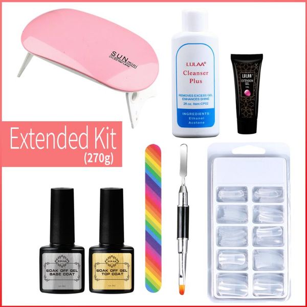 15ml nail extension gel set uv led lamp dryer quick building form art brush tools kit kits
15ml nail extension gel set uv led lamp dryer quick building form art brush tools kit kits