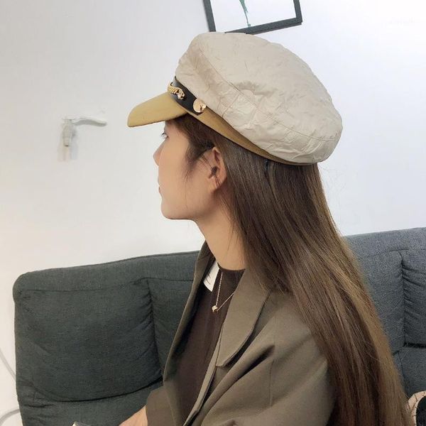 berets women casual cotton beret cap hat women's autumn and winter flat peaked korean british handsome versatile navy, Blue;gray
berets women casual cotton beret cap hat women's autumn and winter flat peaked korean british handsome versatile navy, Blue;gray