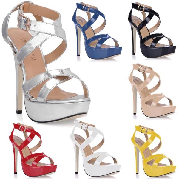 patent dating party shoe women stiletto high heels buckle strap platform ladies sandals zapatos mujer 3463sl-a3 dress shoes, Black
patent dating party shoe women stiletto high heels buckle strap platform ladies sandals zapatos mujer 3463sl-a3 dress shoes, Black