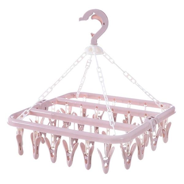 hangers & racks 32 clips folding clothes hanger dryer windproof socks underwear drying rack children
hangers & racks 32 clips folding clothes hanger dryer windproof socks underwear drying rack children