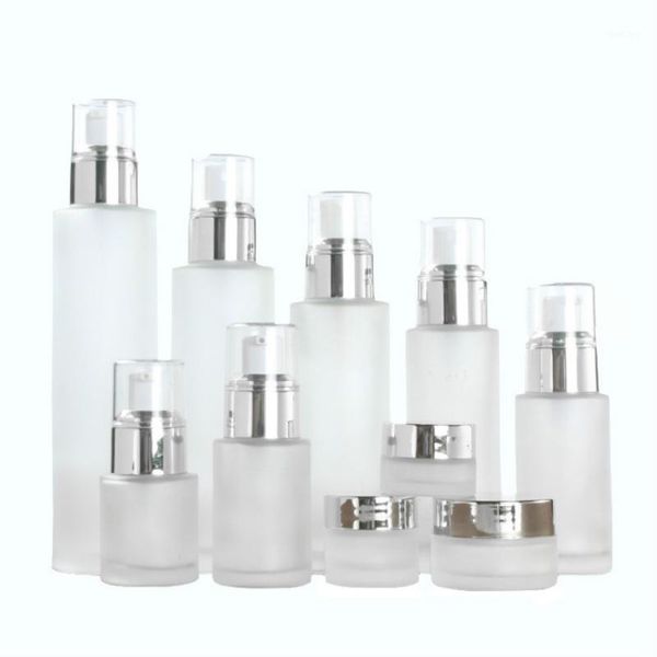 storage bottles & jars 50pcs frosted glass lotion essential oil perfume press pump bottle spray cream jar cosmetic packaging container
storage bottles & jars 50pcs frosted glass lotion essential oil perfume press pump bottle spray cream jar cosmetic packaging container