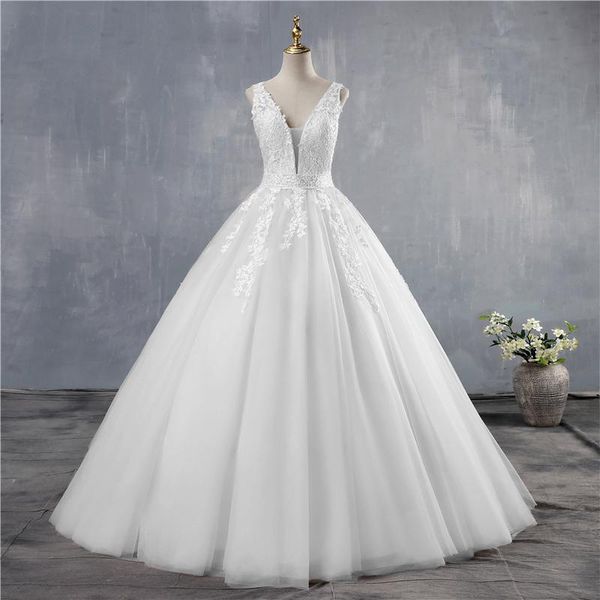 other wedding dresses zj9149 2021 white ivory dress custom-made plus size bridal tulle mariage deep v neck open back
other wedding dresses zj9149 2021 white ivory dress custom-made plus size bridal tulle mariage deep v neck open back