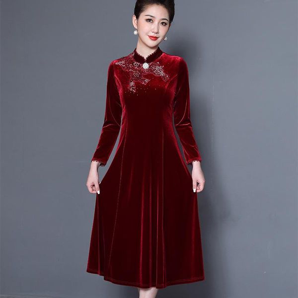ethnic clothing 2021 note qipao dress velvet wedding dresses for women chinese mini, Red
ethnic clothing 2021 note qipao dress velvet wedding dresses for women chinese mini, Red