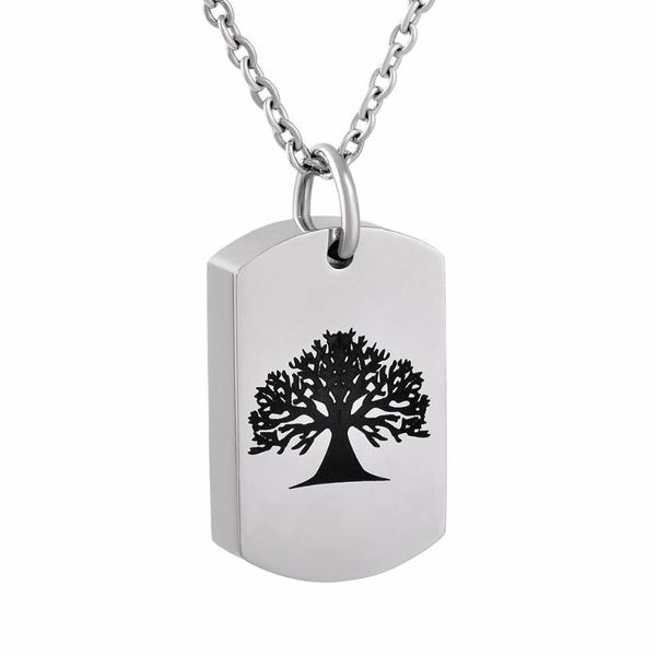 pendant necklaces cmj9802 high polished tree of life cremation dog tag urn necklace for ashes memorial jewelry, Silver
pendant necklaces cmj9802 high polished tree of life cremation dog tag urn necklace for ashes memorial jewelry, Silver