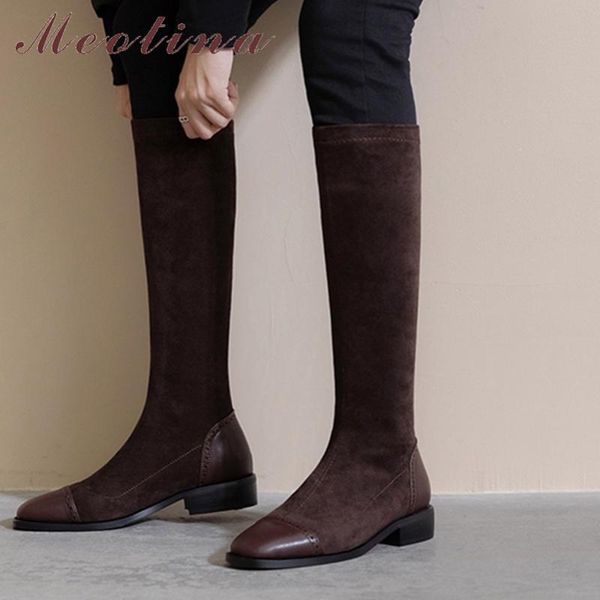boots meotina women shoes fashion platform thick low heel knee high square toe ladies autumn winter brown black 46
boots meotina women shoes fashion platform thick low heel knee high square toe ladies autumn winter brown black 46