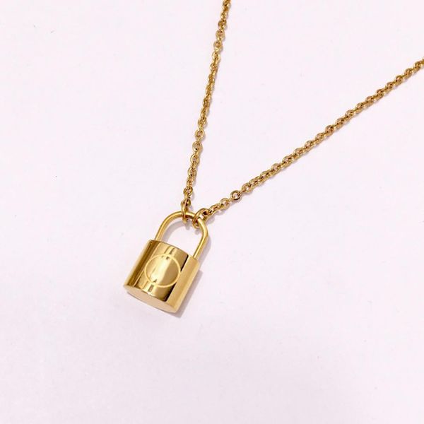 factory outlet brand necklace designer branded couple fashion luxuries lock pendant s 18k titanium steel plated women man for gift mura, Silver
factory outlet brand necklace designer branded couple fashion luxuries lock pendant s 18k titanium steel plated women man for gift mura, Silver