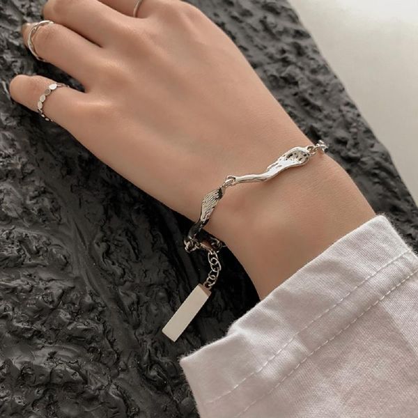 link, chain korean east gate fashion simple personality geometric bracelet in spring, Black
link, chain korean east gate fashion simple personality geometric bracelet in spring, Black