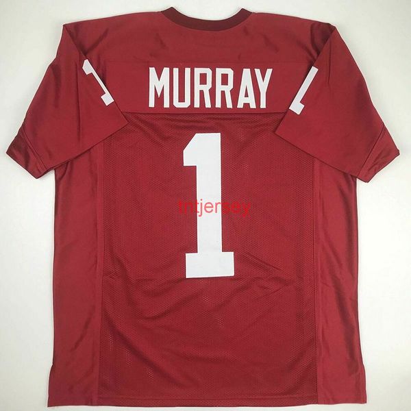 custom new kyler murray oklahoma red college stitched football jersey add any name number, Black
custom new kyler murray oklahoma red college stitched football jersey add any name number, Black