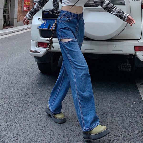 women's jeans casual hollow blue women high waist hole straight loose denim trousers female streetwear harajuku fashion wide leg pants
women's jeans casual hollow blue women high waist hole straight loose denim trousers female streetwear harajuku fashion wide leg pants