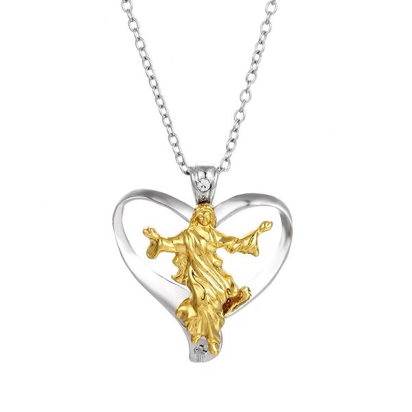 christian jesus pendant necklace for men's and women's religious beliefsjewelry fashion accessories, Silver
christian jesus pendant necklace for men's and women's religious beliefsjewelry fashion accessories, Silver