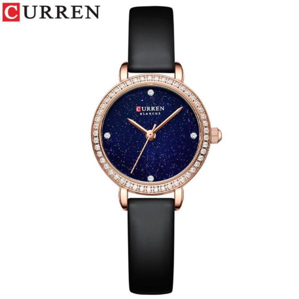 wristwatches curren fashion luxury watches women's quartz clock with starry sky dial 2021 leather rhinestone female, Slivery;brown
wristwatches curren fashion luxury watches women's quartz clock with starry sky dial 2021 leather rhinestone female, Slivery;brown