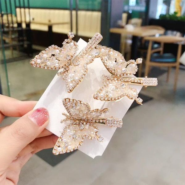 exquisite beautiful crystal rhinestones moving butterfly duckbill clip korean temperament fashion women girl hairpins headwear1
exquisite beautiful crystal rhinestones moving butterfly duckbill clip korean temperament fashion women girl hairpins headwear1