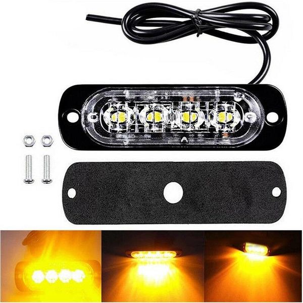 emergency lights 4led side light license plate burst screen high-power stroboscopic warning
emergency lights 4led side light license plate burst screen high-power stroboscopic warning